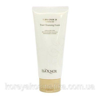Пена для умывания Isa Knox Turn-Over 28 Advanced True Cleansing Foam 1095740012 фото