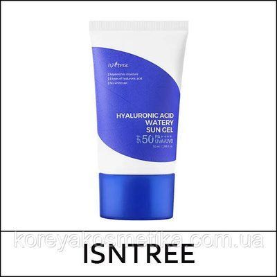 Легкий зволожувальний сонцезахисний гель Isntree Hyaluronic Acid Watery Sun Gel SPF50+/PA+ 1640384721 фото