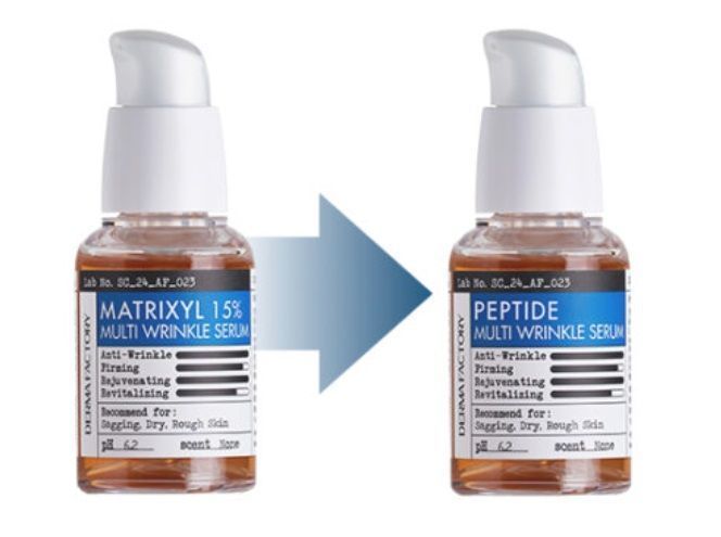 Лифтинг-сыворотка с пептидами DERMA FACTORY&nbsp;Matrixyl 15% Multi Wrinkle Serum - 30 мл 001016 фото