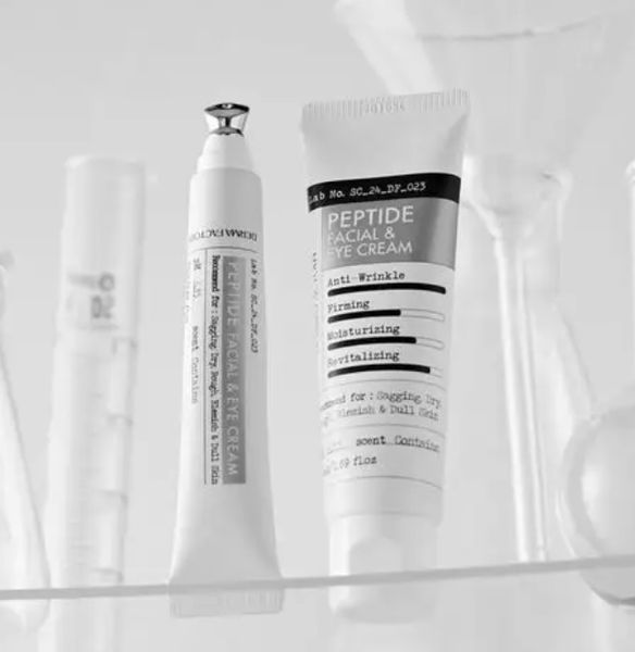 Пептидний крем з аплікатором DERMA FACTORY Peptide Facial and Eye Cream &mdash; 50 мл 0002061 фото