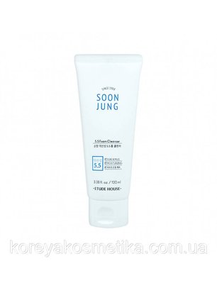 Пінка для чутливої шкіри з нейтральним рН ETUDE HOUSE Soonjung 5.5 Foam Cleanser 1325701544 фото