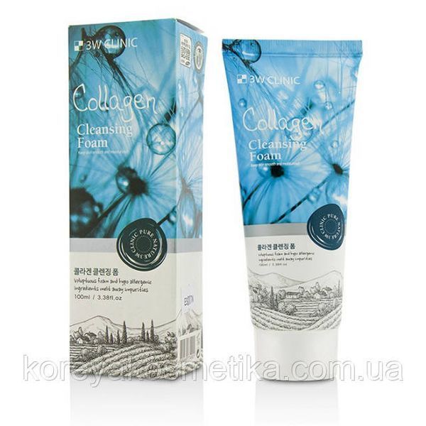 Пена для умывания с коллагеном 3W Clinic Collagen Cleansing Foam 1095739282 фото