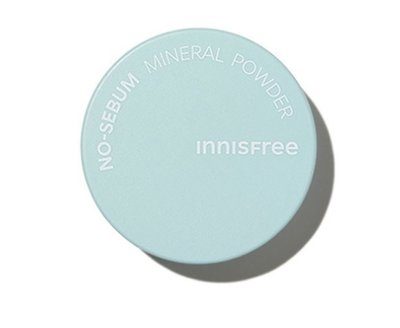 Розсипчаста мінеральна матувальна безбарвна пудра Innisfree No Sebum Mineral Powder 5g 000210 фото