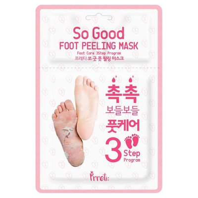 Пилинг-носочки Prreti So Good Foot Peeling Mask 3-Step Program  174240268045 фото