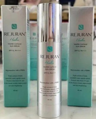 Rejuran Healer Water Capsule Sun Serum SPF15+ Сонцезахисна сироватка для обличчя з водними капсулами 000121 фото
