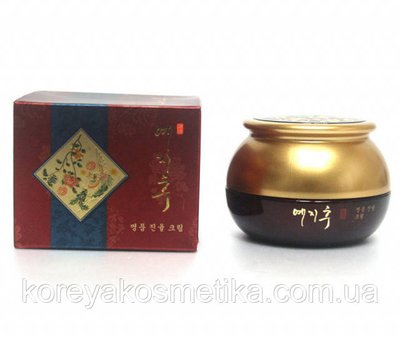 Омолоджуючий крем з женьшенем Yezihu Red Ginseng Cream 1095739287 фото