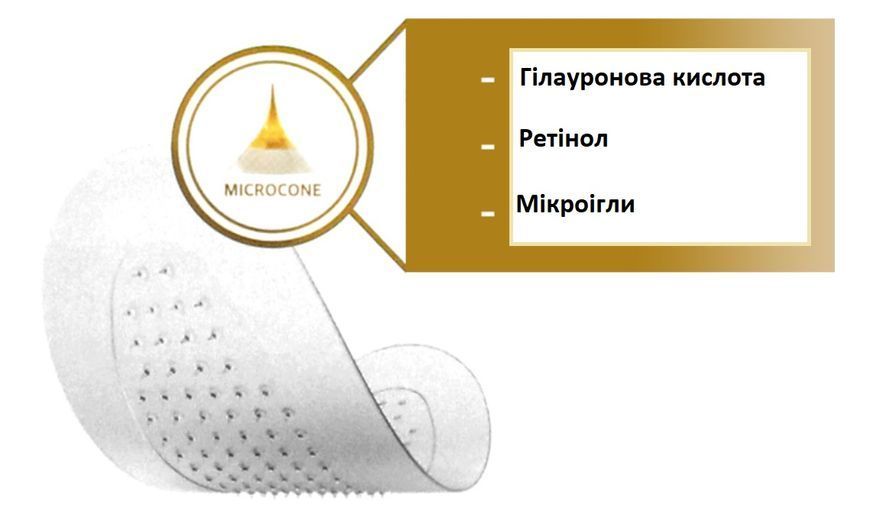 Патчи с микроиглами и ретинолом ACROPASS Retinol Microcone Patch  000809 фото
