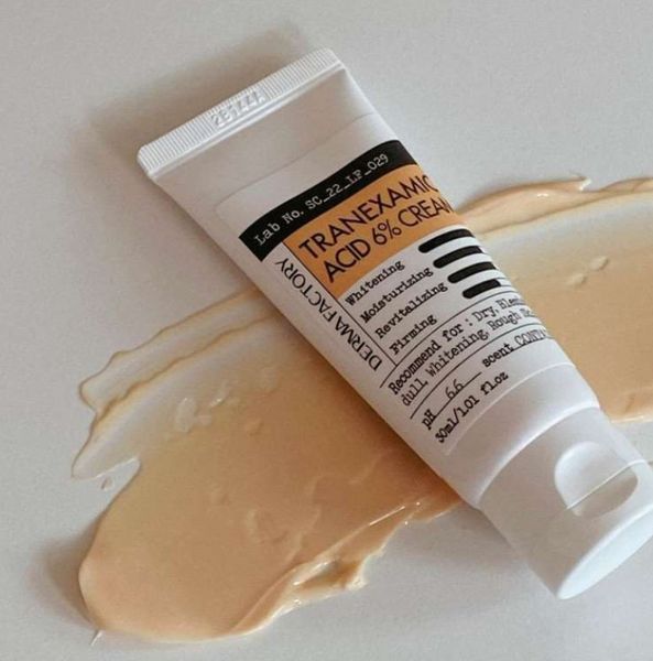 Крем для обличчя проти пігментації та фотостаріння Derma Factory Tranexamic Acid 6% Cream 000903 фото