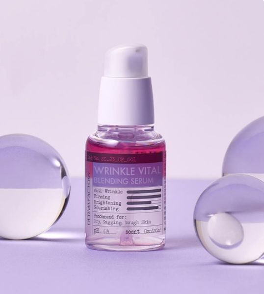 Антивікова двофазна сироватка з вольтифіком DERMA FACTORY Volufiline 5% Blending Serum, 30 ml 000905 фото