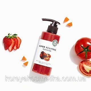 Кислородная детокс-пенка для очищения кожи лица Wonder Bath Super Vegitoks Cleanser Red 1095739421 фото