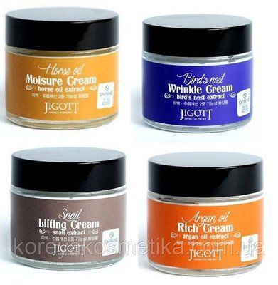Антивіковий крем Jigott Argan Oil Rich Cream 1095738339 фото