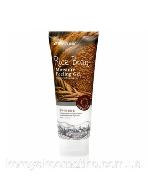 Скраб пілінг скатка з коричневим рисом 3W Clinic Moisture Peeling Gel - Rice Bran 1219271642 фото