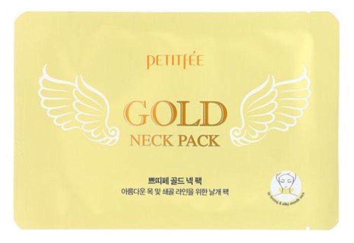 Гідрогелева маска для шиї &nbsp;Petitfee Gold Neck Pack 000908 фото