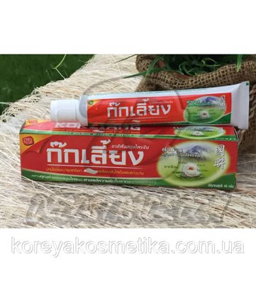 Органічна зубна паста з трав'яними екстрактами від Kokliang, Toothpaste Natural Chinese Herbal Extract, 40 г 1361836864 фото