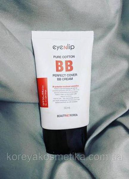 Матирующий ВВ крем EYENLIP, Pure Cotton Perfect Cover BB Cream, SPF50+/PA+++, #23 1555284596 фото
