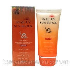 Солнцезащитный крем антивозростной Jigott snail uv sun block 1095738347 фото