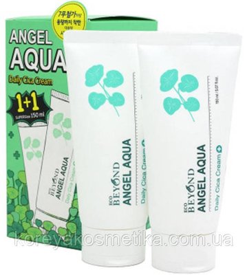 Органічний щоденний зволожуючий крем для чутливої шкіри BEYOND Angel Aqua Daily Cica Cream 1362226614 фото