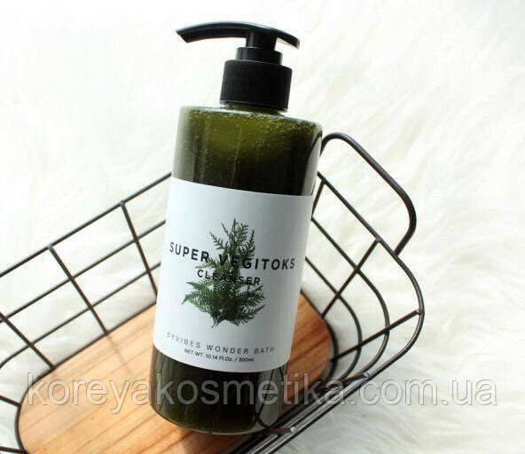 Детокс-піна для вмивання Wonder Bath Super Vegitoks Cleanser 1095739330 фото