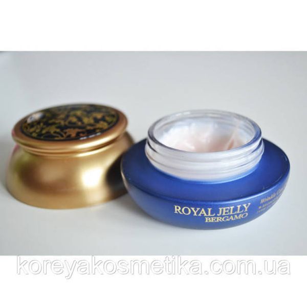 Крем с маточкиным молочком Bergamo Royal Jelly Wrinkle Care Cream 1095739205 фото