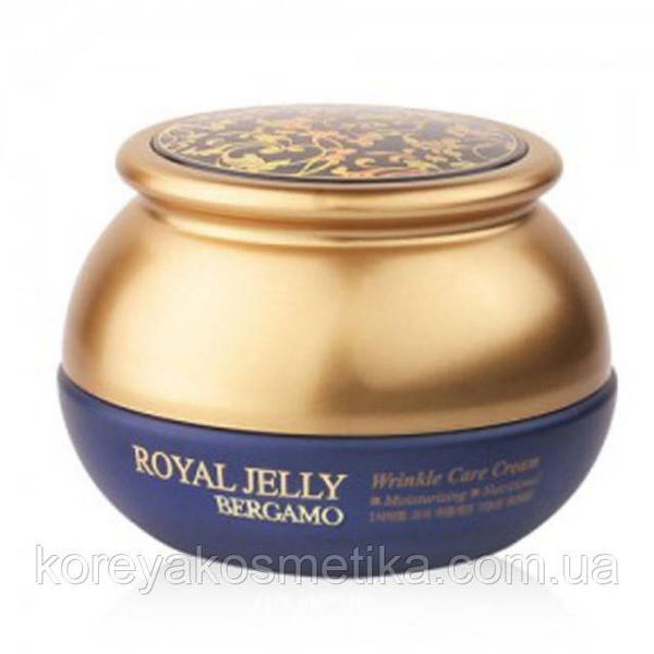 Крем с маточкиным молочком Bergamo Royal Jelly Wrinkle Care Cream 1095739205 фото