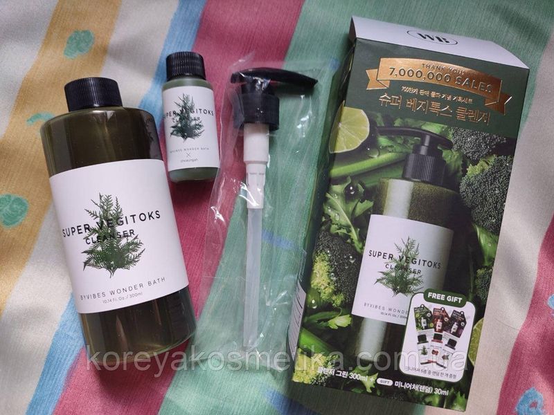 Детокс-піна для вмивання Wonder Bath Super Vegitoks Cleanser 1095739330 фото