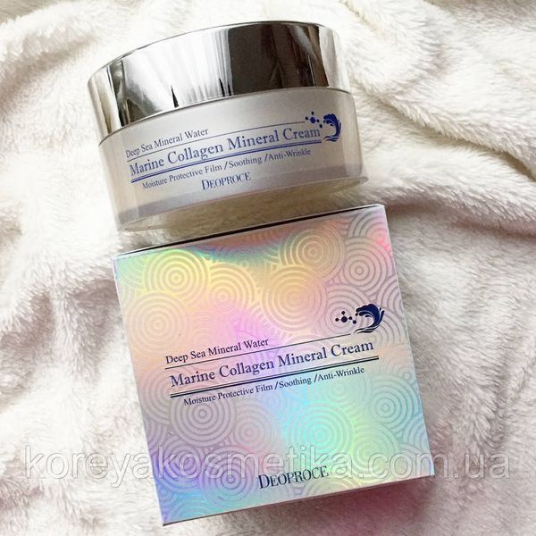 Минеральный крем с морским коллагеном Deoproce Marine Collagen Mineral Cream 1110435840 фото