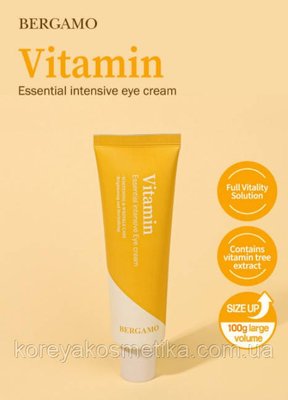Крем для повік із вітамінами Bergamo Vitamin Essential Intensive Eye Cream 1610047713 фото
