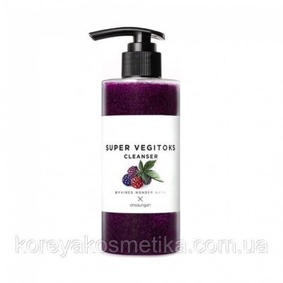 Wonder Bath Детокс-пінка для вмивання Super Vegitoks Cleaner Purple 1095739335 фото