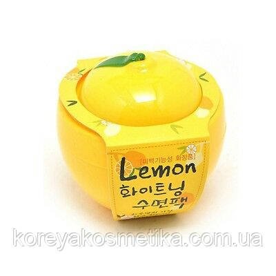 Нічна маска Baviphat Urban Dollkiss Lemon Vitamin Whitening Sleeping Pack 1095739336 фото