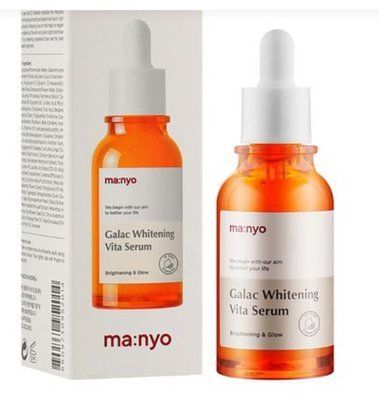 Manyo Factory Galac Whitening Vita Serum Освітлювальна сироватка з галактомісісом і вітамінним комплексом 50 мл 000115 фото