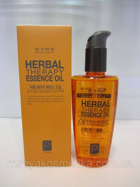 Цілюща олія для волосся на основі трав DAENG GI MEO RI Professional Herbal therapy essence oil - 140 мл 1307513381 фото