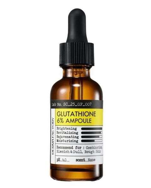 Багатофункціональна антиоксидантна сироватка DERMA FACTORY Glutathione 6% Ampoule &mdash; 30 мл 0002090 фото