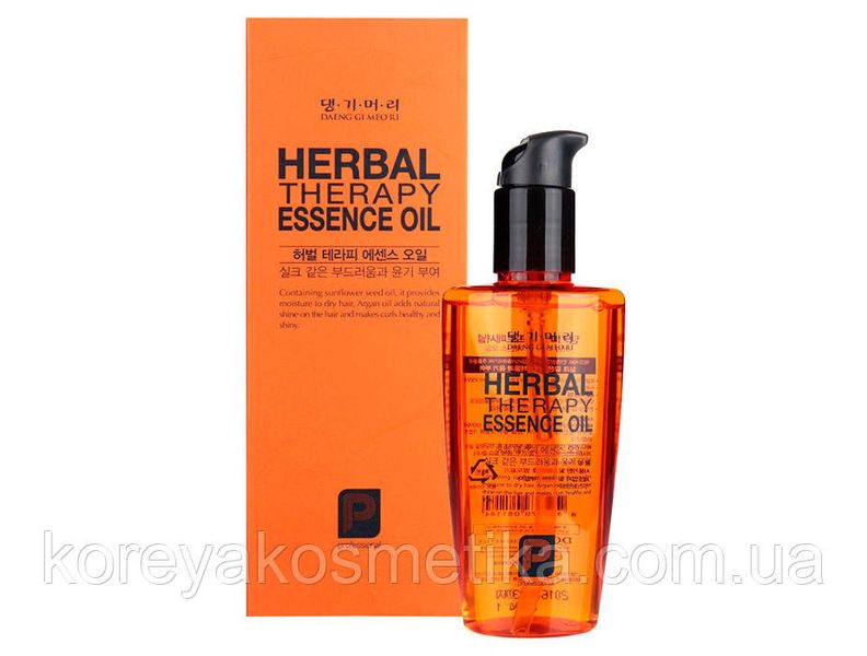 Цілюща олія для волосся на основі трав DAENG GI MEO RI Professional Herbal therapy essence oil - 140 мл 1307513381 фото