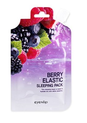 Нічна маска для підвищення еластичності шкіри Eyenlip Beauty Berry Elastic Sleeping Pack 174240268071 фото