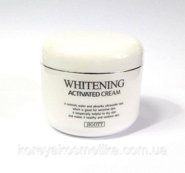 Освітлюючий крем для обличчя Jigott, Whitening Activated Cream, 100 р. 1175405328 фото