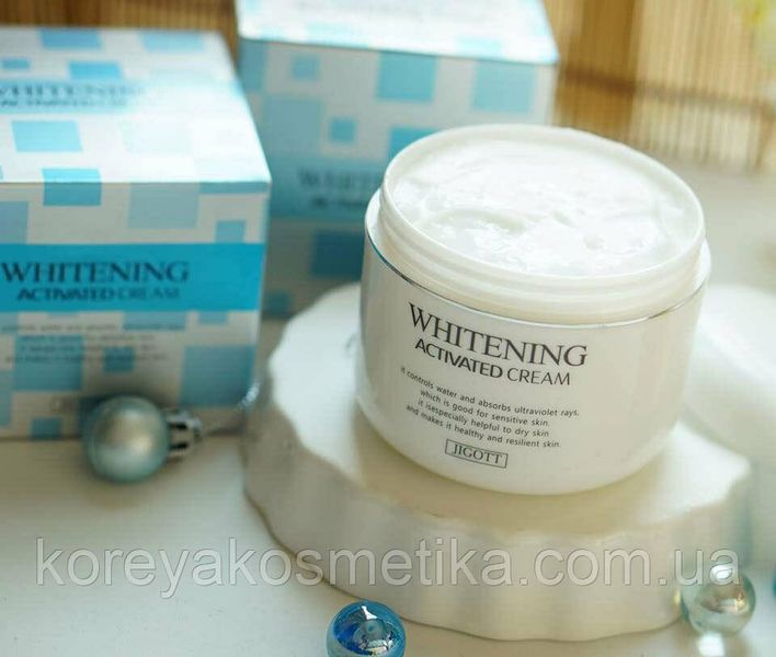 Освітлюючий крем для обличчя Jigott, Whitening Activated Cream, 100 р. 1175405328 фото