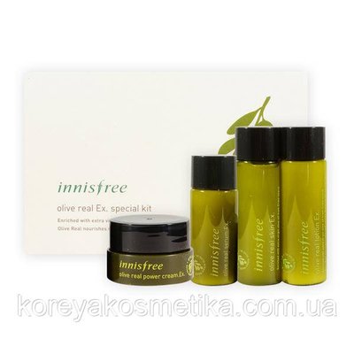Набір з оливковою олією Innisfree olive real ex. special kit 1095739983 фото