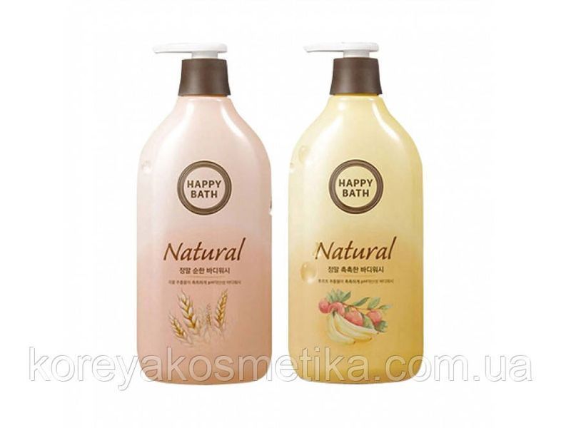 Витаминизированный увлажняющий гель для душа, 900мл AmorePacific Happy Bath Natural Real Moisture Body Wash Ge 1122131098 фото
