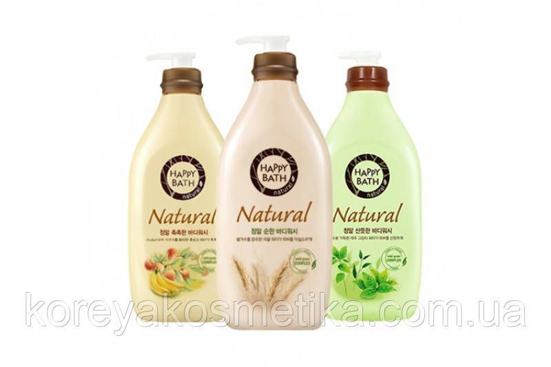 Витаминизированный увлажняющий гель для душа, 900мл AmorePacific Happy Bath Natural Real Moisture Body Wash Ge 1122131098 фото