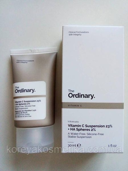 Сироватка з вітаміном З 23%+Гіалуронової кислотою 2% 30 мл The Ordinary Vitamin C Suspension 23%+HA 1226291086 фото