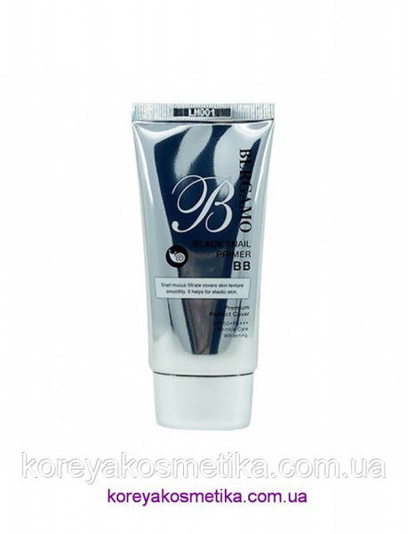 Антивіковий BB-крем з екстрактом чорної равлики BERGAMO Black Snail Primer BB Cream 1308587697 фото