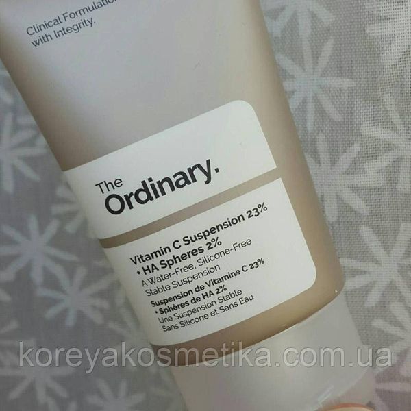 Сироватка з вітаміном З 23%+Гіалуронової кислотою 2% 30 мл The Ordinary Vitamin C Suspension 23%+HA 1226291086 фото