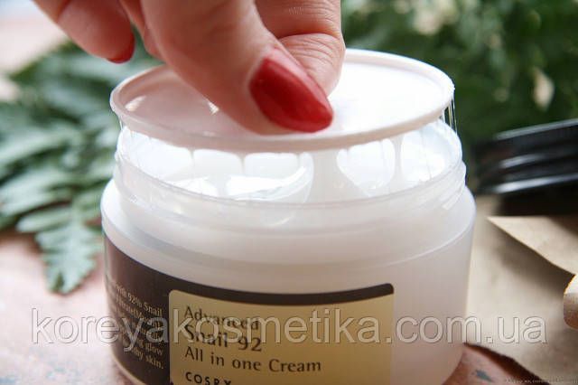 Равликовий крем Cosrx Advanced Snail 92 All in one Cream 1687835916 фото