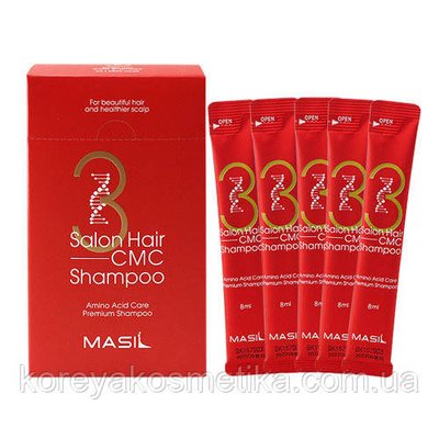 Masil 3 Hair Salon CMC Shampoo шампунь з амінокислотами 1178962703 фото