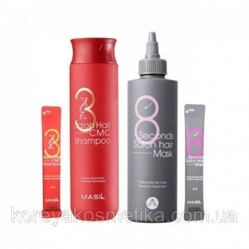 Masil 3 Hair Salon CMC Shampoo шампунь з амінокислотами 1178962703 фото