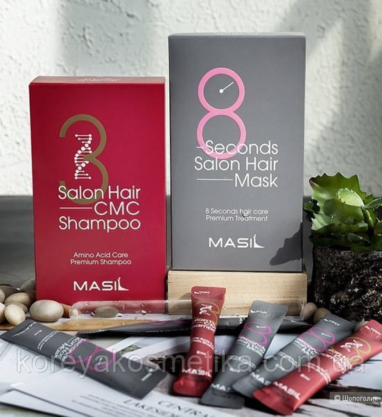 Masil 3 Hair Salon CMC Shampoo шампунь з амінокислотами 1178962703 фото