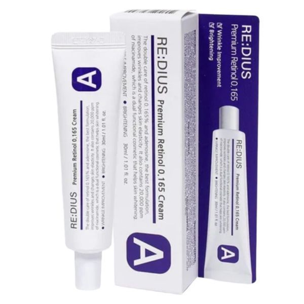 Омолоджувальний висококонцентрований крем для обличчя RE: DIUS Premium Retinol 0.165 Cream  0003000 фото