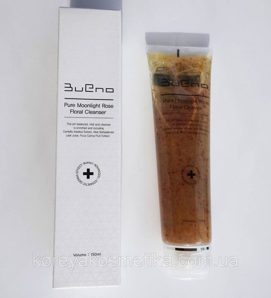 Гель для умывания с лепестками роз Bueno Pure Moonlight Rose Floral Cleanser 150 мл Гель для умывания с лепе 1182269312 фото