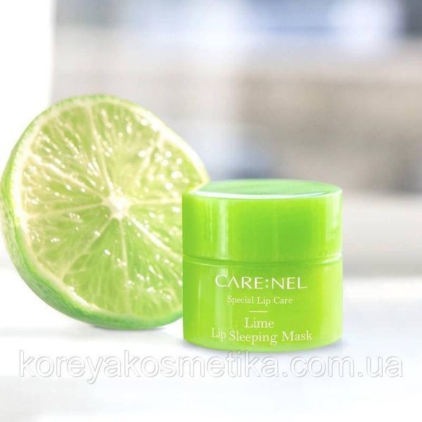 Нічна маска для губ Carenel Lip Sleeping Mask Lime 1486486683 фото