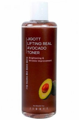 Ліфтинг тонер з авокадо JIGOTT Lifting Real Avocado Toner 300 мл 174240268027 фото